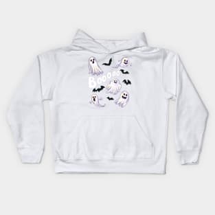 Spoopy Ghosts Kids Hoodie